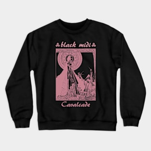 Black Midi ✅ Cavalcade Crewneck Sweatshirt